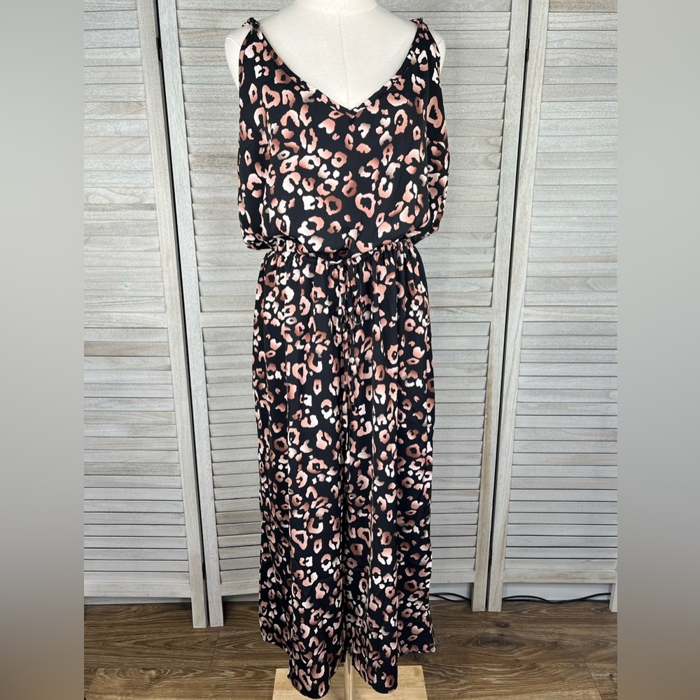 Avenue (Refinity)-Jumpsuit Safari Print NWT-Women's Plus